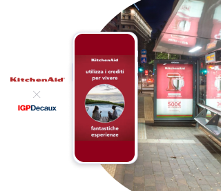 Kitchen Aid partners with Locala and IGPDecaux to launch a OOH+Mobile drive-to-store campaign