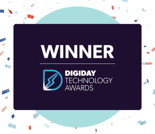 Winner, Digiday 2025 Technology Awards