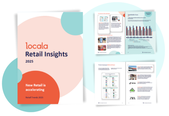 Presentation of several pages of the report with quantitative data (graphs and tables)